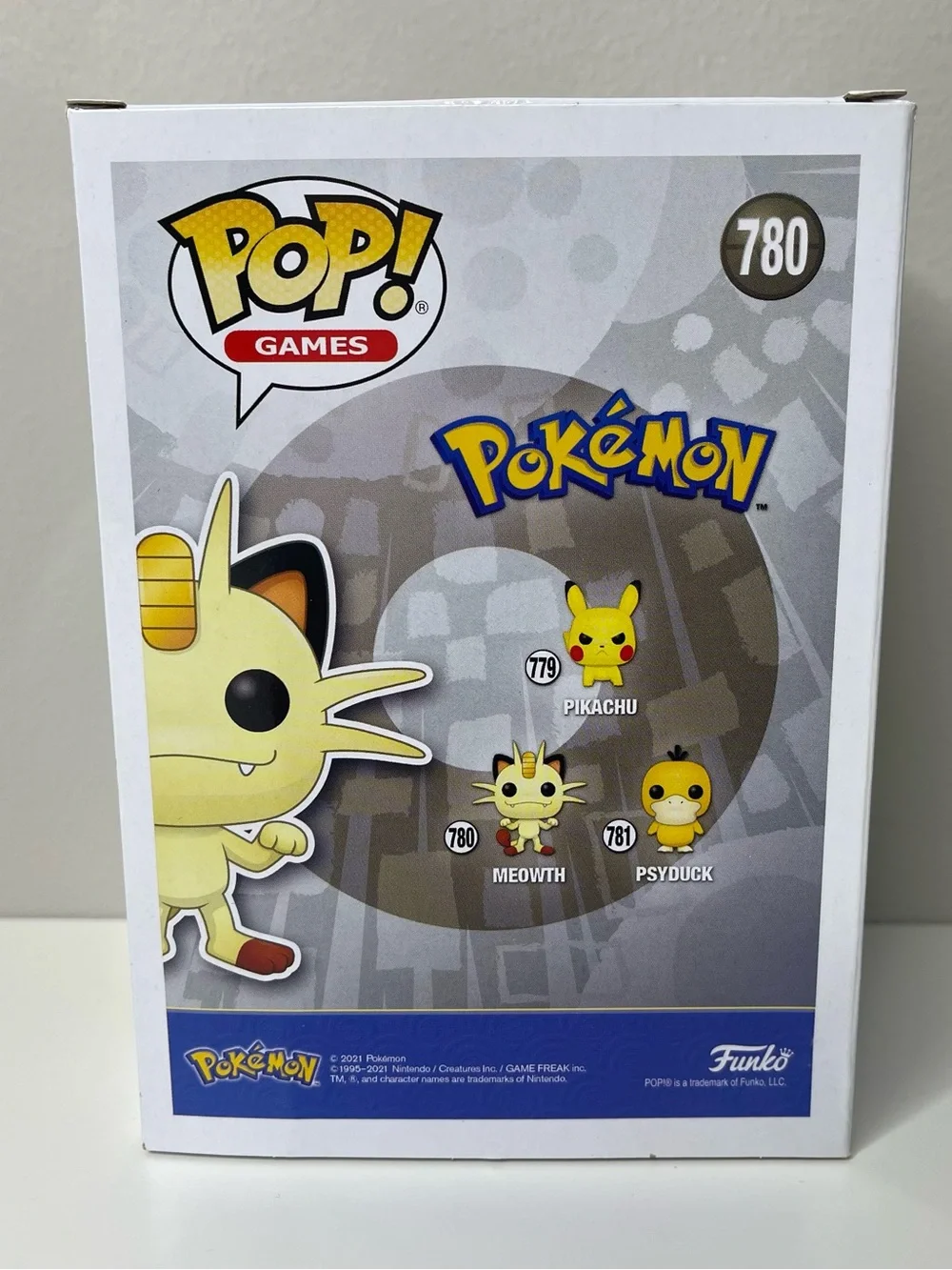 Funko Pop! Vinyl Figure: Pokemon Meowth #780